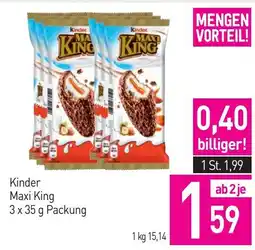 Sutterlüty Kinder Maxi King Angebot