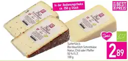 Sutterlüty Sutterlüty's Bio Heumilch Schnittkäse Angebot