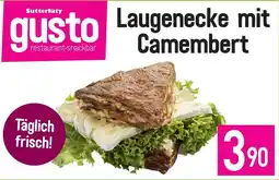 Sutterlüty Laugenecke mit Camembert Angebot