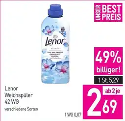 Sutterlüty Lenor Weichspüler Angebot