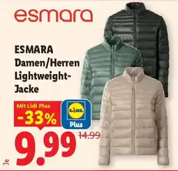 Lidl Esmara Damen/Herren Lightweight-Jacke Angebot