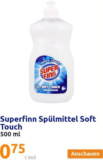 Action Superfinn Spülmittel Soft Touch 500ml Angebot