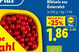Lidl Ribisel aus Österreich Angebot