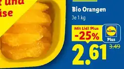 Lidl Bio Orangen Angebot