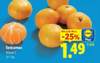 Lidl Satsumas Angebot