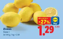 Lidl Zitronen Angebot