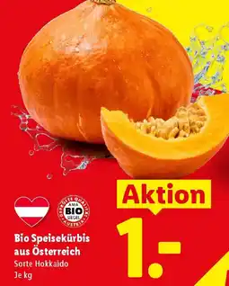 Lidl Bio Speisekürbis aus Österreich Angebot