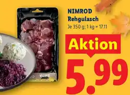 Lidl Nimrod Rehgulasch Angebot