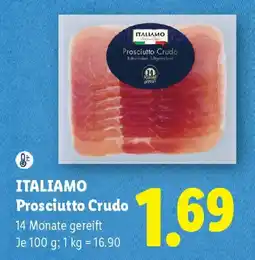Lidl ITALIAMO Prosciutto Crudo Angebot