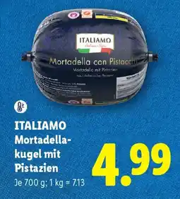 Lidl Italiamo Mortadella-kugel mit Pistazien Angebot