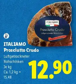 Lidl Italiamo Prosciutto Crudo Angebot