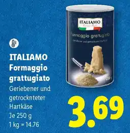 Lidl Italiamo Formaggio gratugiato Angebot