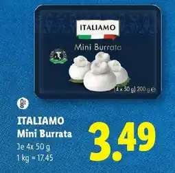 Lidl Italiamo Mini Burrata Angebot