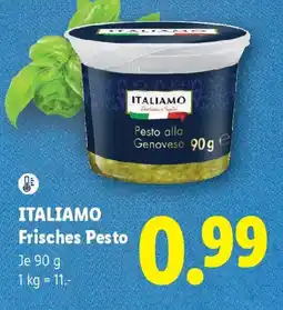Lidl Italiamo Frisches Pesto Angebot