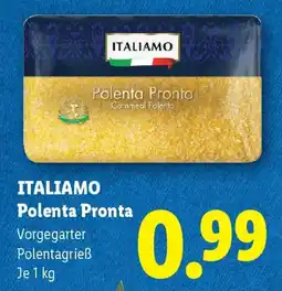 Lidl Italiamo Polenta Pronta Angebot