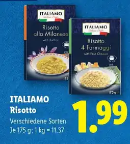 Lidl ITALIAMO Risotto Angebot