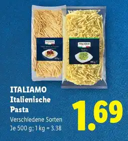 Lidl ITALIAMO Italienische Pasta Angebot