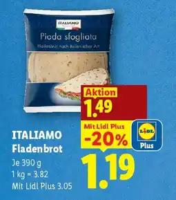 Lidl Italiamo Fladenbrot Angebot