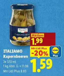 Lidl ITALIAMO Kapernbeeren Angebot