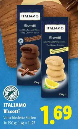 Lidl ITALIAMO Biscotti Angebot