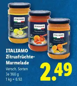 Lidl Italiamo Zitrusfrüchte-Marmelade Angebot