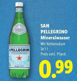 Lidl San Pellegrino Mineralwasser Angebot