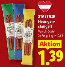 Lidl Stastnik Heurigenstangerl Angebot