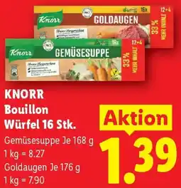 Lidl KNORR Bouillon Würfel 16 Stk. Angebot