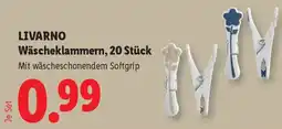 Lidl Livarno Wäscheklammern, 20 Stück Angebot