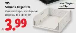 Lidl W5 Schrank-Organizer Angebot