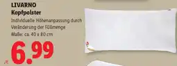 Lidl Livarno Kopfpolster Angebot