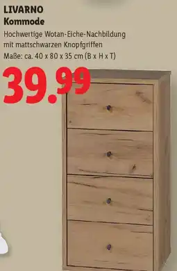 Lidl LIVARNO Kommode Angebot