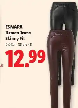 Lidl ESMARA Damen Jeans Skinny Fit Angebot