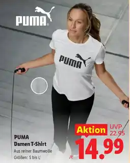 Lidl PUMA Damen T-Shirt Angebot