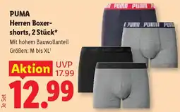 Lidl PUMA Herren Boxershorts, 2 Stück Angebot