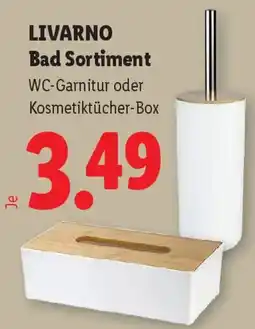 Lidl Livarno Bad Sortiment Angebot