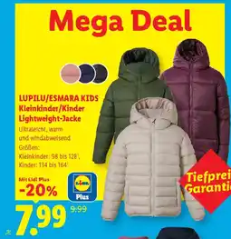 Lidl LUPILU/ESMARA KIDS Kleinkinder/Kinder Lightweight-Jacke Angebot
