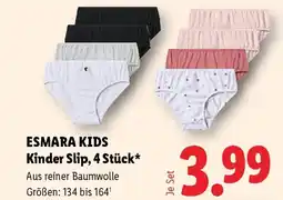 Lidl Esmara Kids Kinder Slip, 4 Stück Angebot