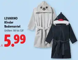 Lidl LIVARNO Kinder Bademantel Angebot