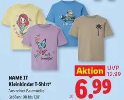 Lidl NAME IT Kleinkinder T-Shirt Angebot