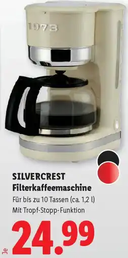 Lidl Silvercrest Filterkaffeemaschine Angebot