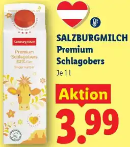Lidl Salzburgmilch Premium Schlagobers Angebot