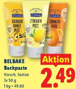 Lidl Belbake Backpaste Angebot