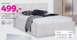 Mömax Polsterbett "ASCONA" Angebot