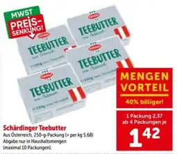 Interspar Schärdinger Teebutter Angebot