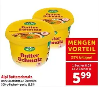 Alpi Butterschmalz