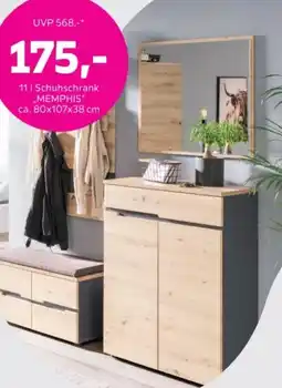 Mömax Schuhschrank "MEMPHIS" Angebot