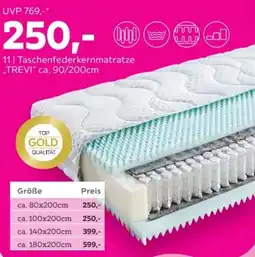 Mömax Taschenfederkernmatratze „TREVI" Angebot