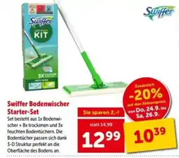 Interspar Swiffer Bodenwischer Starter-Set Angebot