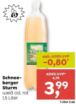 ADEG Schneeberger Sturm Angebot